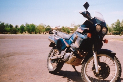 Bart with his XTZ (right)
